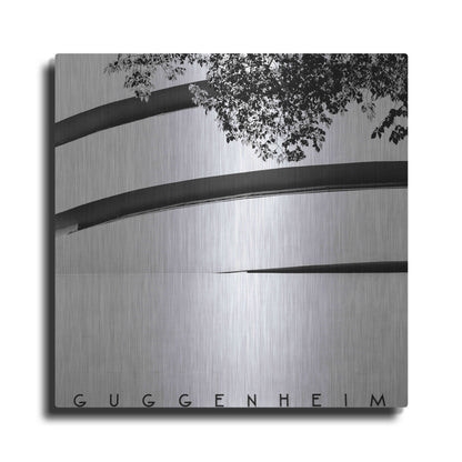 Luxe Metal Art 'NYC Guggenheim' by Nina Papiorek, Metal Wall Art