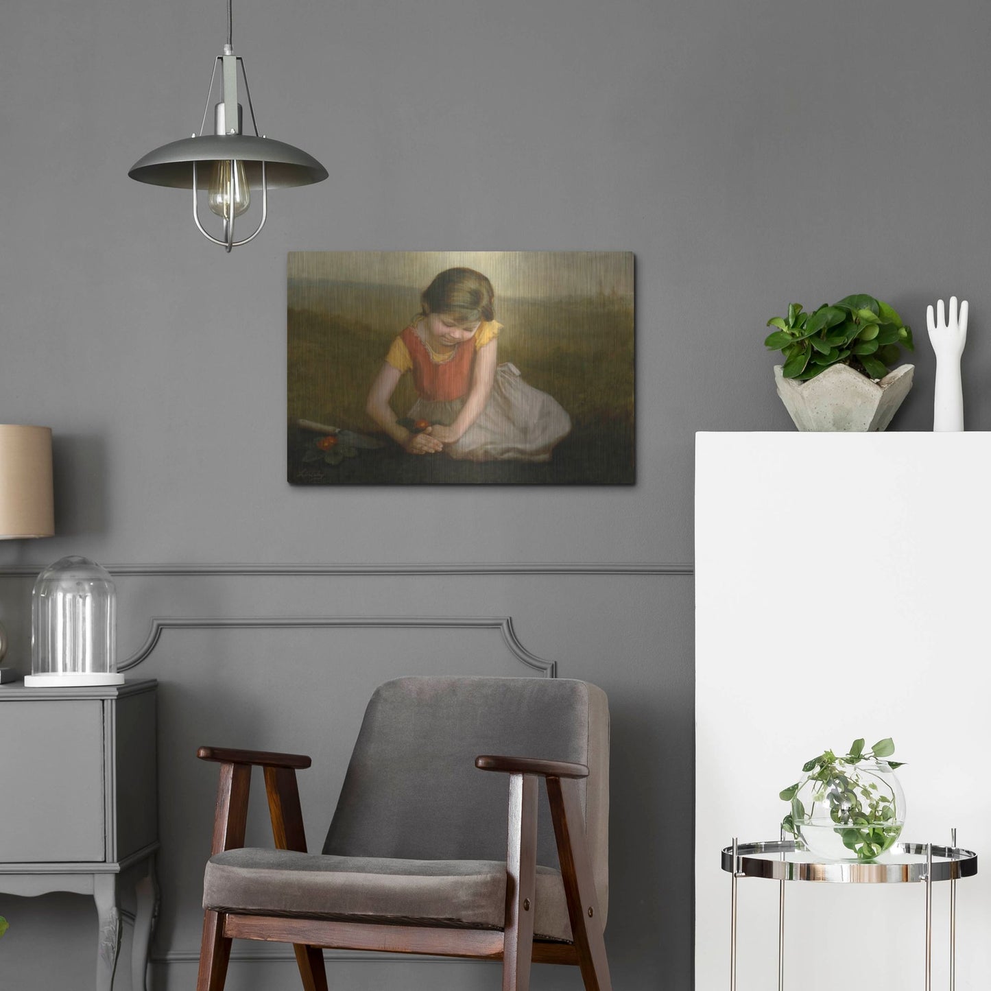 Luxe Metal Art 'Hope Of Spring' by David Lindsley, Metal Wall Art,24x16