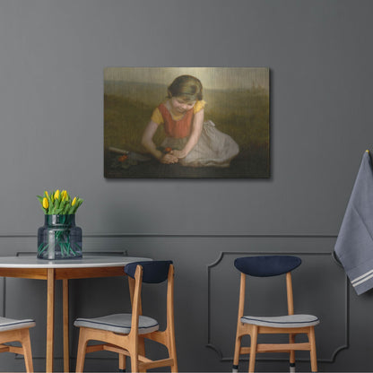 Luxe Metal Art 'Hope Of Spring' by David Lindsley, Metal Wall Art,36x24