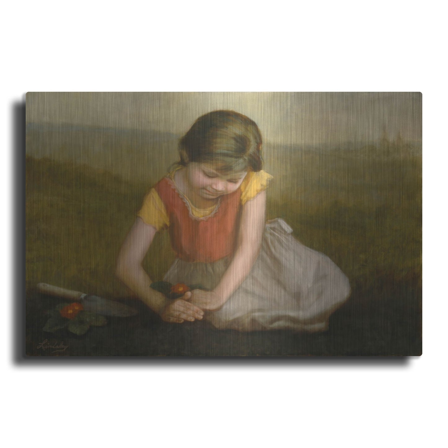 Luxe Metal Art 'Hope Of Spring' by David Lindsley, Metal Wall Art