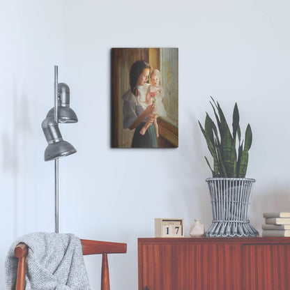 Luxe Metal Art 'The Little Flower' by David Lindsley, Metal Wall Art,16x24