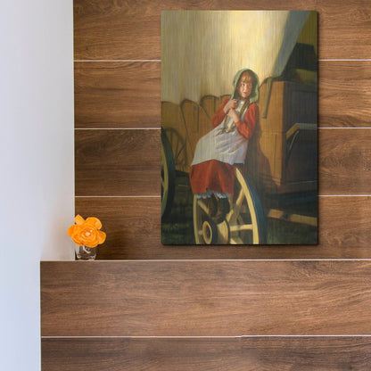 Luxe Metal Art 'Journey Of Faith' by David Lindsley, Metal Wall Art,12x16