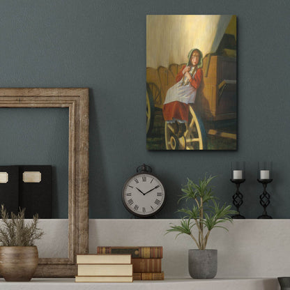 Luxe Metal Art 'Journey Of Faith' by David Lindsley, Metal Wall Art,12x16