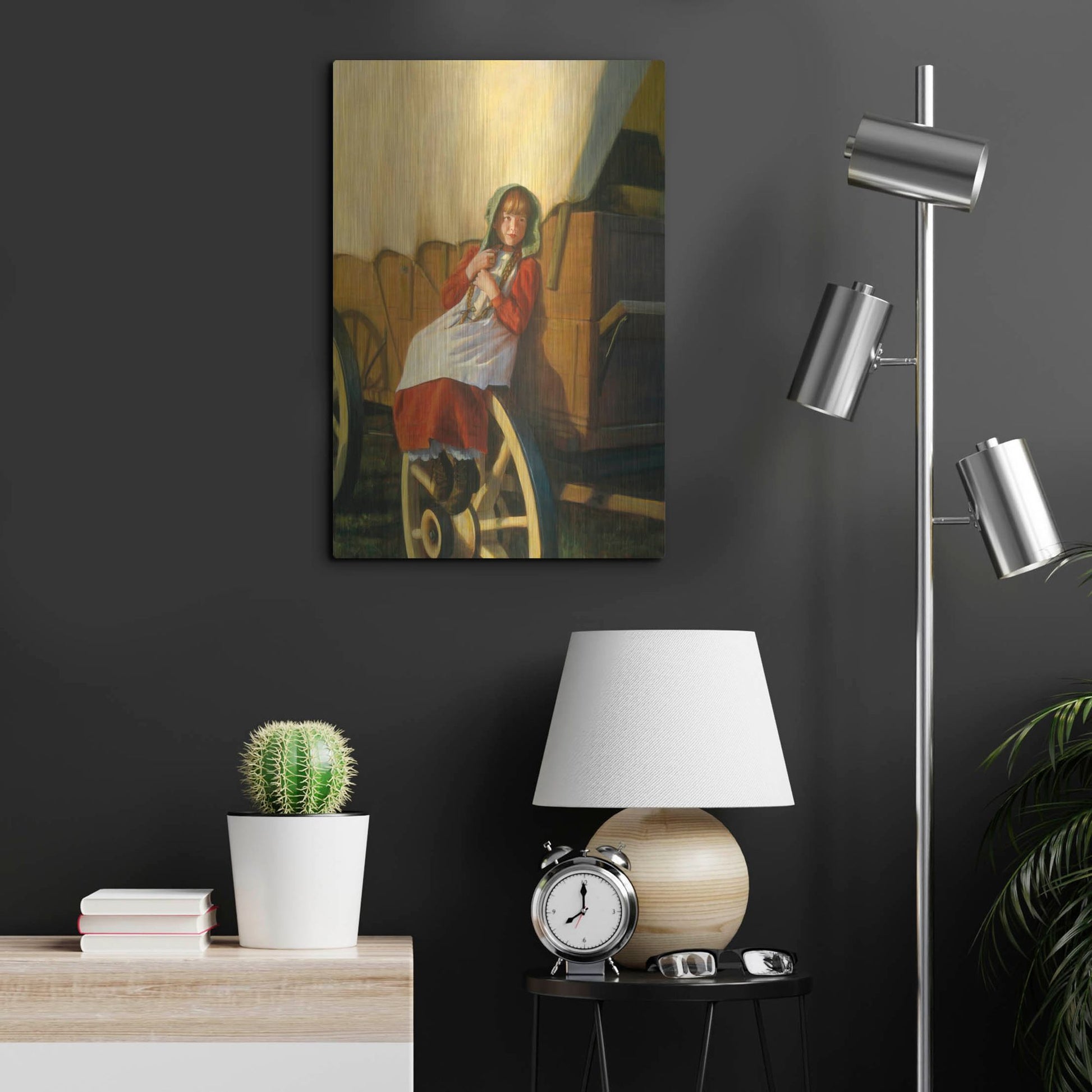 Luxe Metal Art 'Journey Of Faith' by David Lindsley, Metal Wall Art,16x24