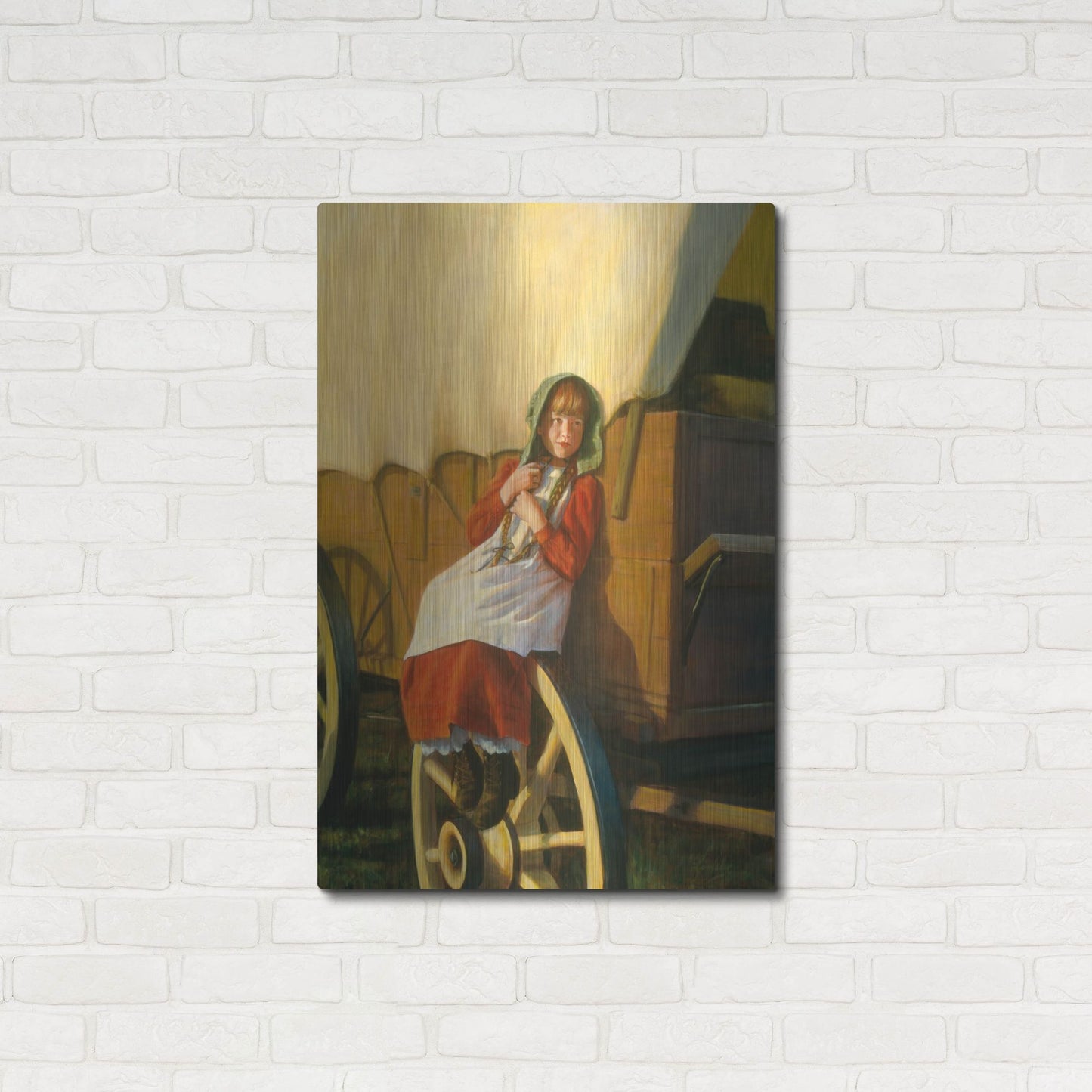 Luxe Metal Art 'Journey Of Faith' by David Lindsley, Metal Wall Art,24x36