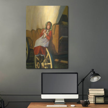 Luxe Metal Art 'Journey Of Faith' by David Lindsley, Metal Wall Art,24x36