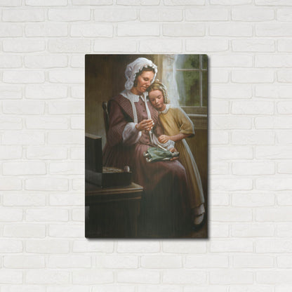 Luxe Metal Art 'A Stitch In Time' by David Lindsley, Metal Wall Art,24x36