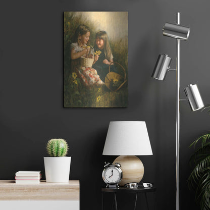 Luxe Metal Art 'Flowers Of Summer' by David Lindsley, Metal Wall Art,16x24