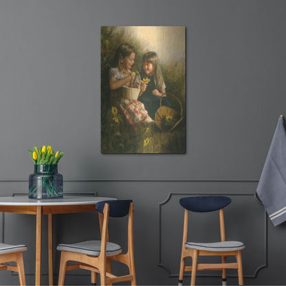 Luxe Metal Art 'Flowers Of Summer' by David Lindsley, Metal Wall Art,24x36