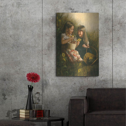 Luxe Metal Art 'Flowers Of Summer' by David Lindsley, Metal Wall Art,24x36