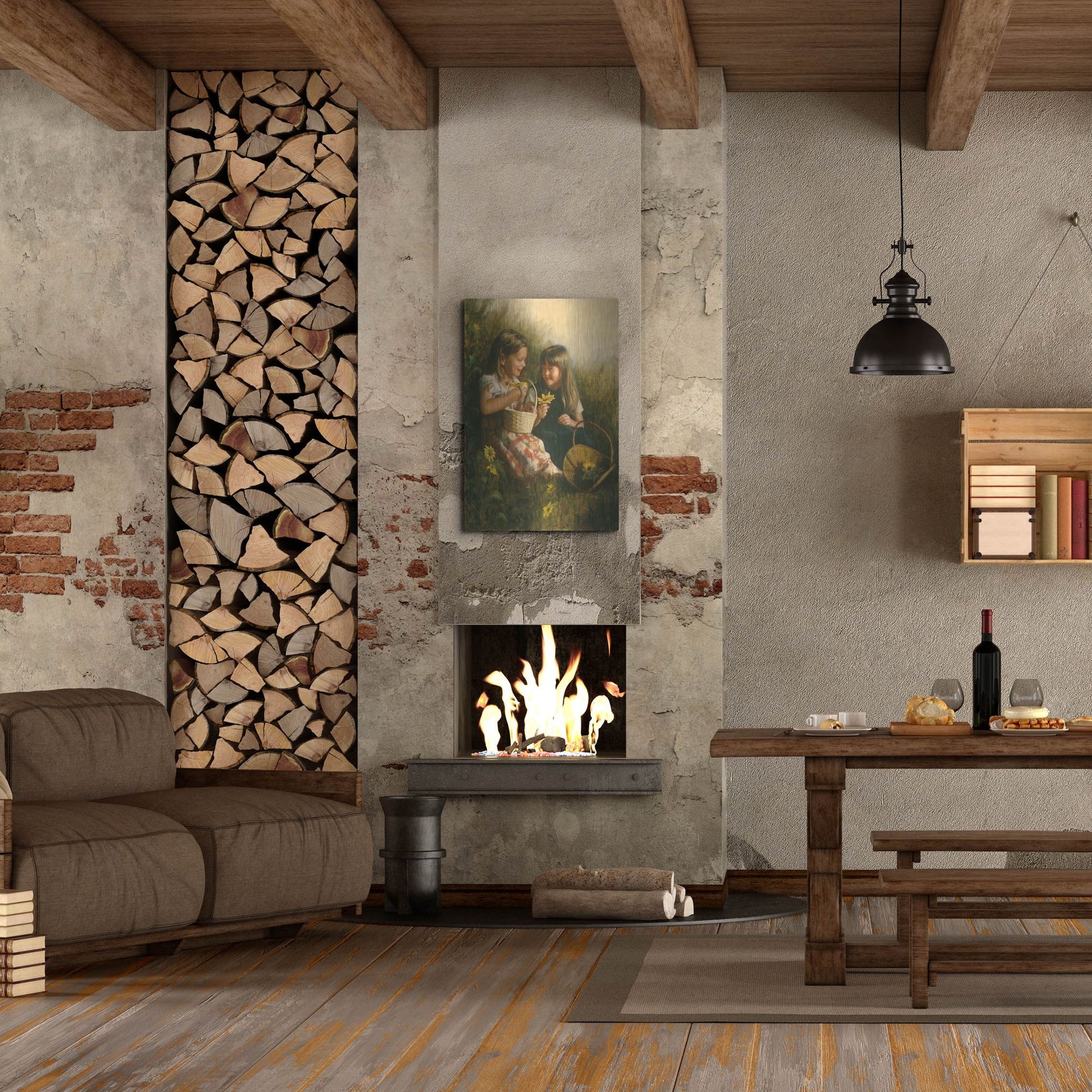 Luxe Metal Art 'Flowers Of Summer' by David Lindsley, Metal Wall Art,24x36