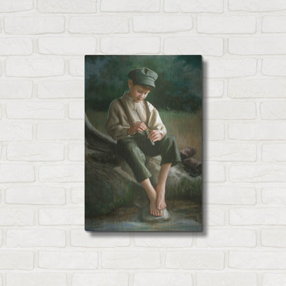 Luxe Metal Art 'Penny Whistle' by David Lindsley, Metal Wall Art,16x24