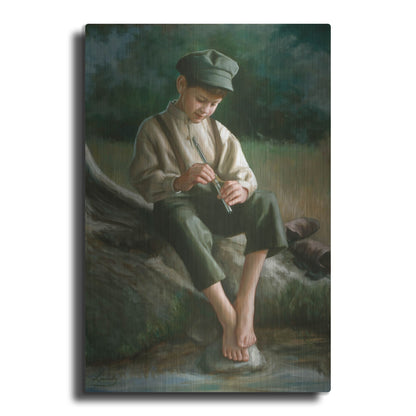 Luxe Metal Art 'Penny Whistle' by David Lindsley, Metal Wall Art