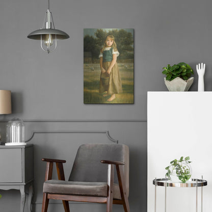 Luxe Metal Art 'Tender Duty' by David Lindsley, Metal Wall Art,16x24