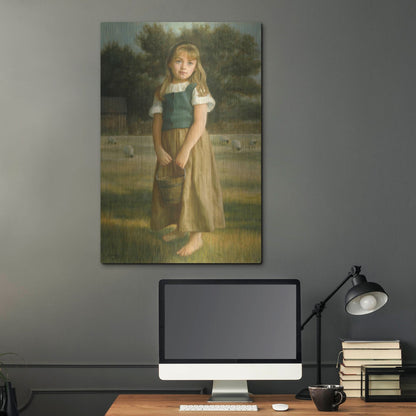 Luxe Metal Art 'Tender Duty' by David Lindsley, Metal Wall Art,24x36