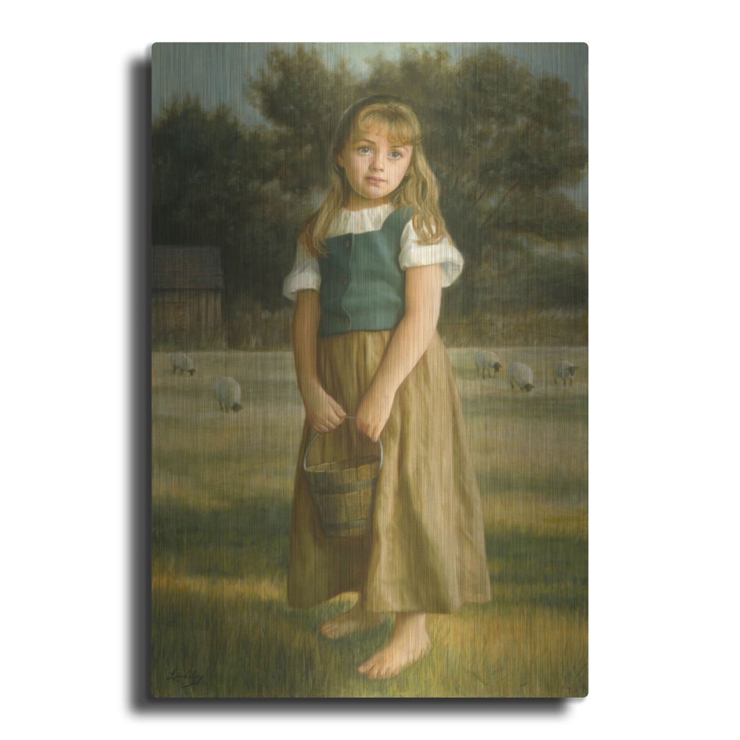 Luxe Metal Art 'Tender Duty' by David Lindsley, Metal Wall Art