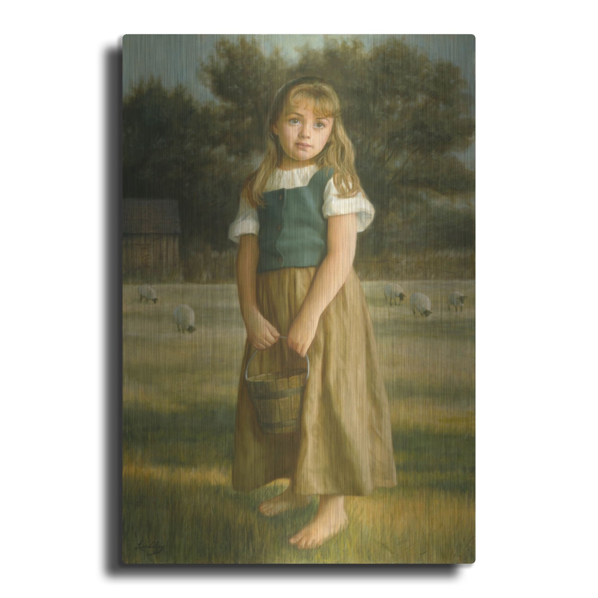 Luxe Metal Art 'Tender Duty' by David Lindsley, Metal Wall Art