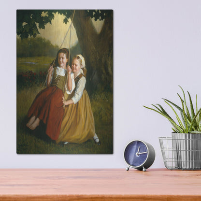 Luxe Metal Art 'Friendship' by David Lindsley, Metal Wall Art,12x16