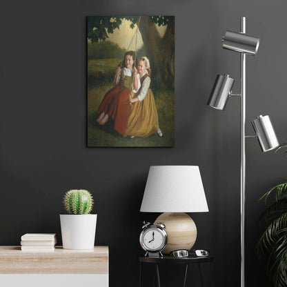 Luxe Metal Art 'Friendship' by David Lindsley, Metal Wall Art,16x24
