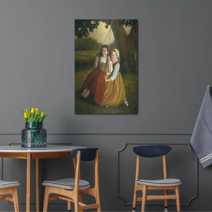 Luxe Metal Art 'Friendship' by David Lindsley, Metal Wall Art,24x36