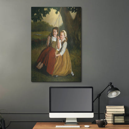 Luxe Metal Art 'Friendship' by David Lindsley, Metal Wall Art,24x36