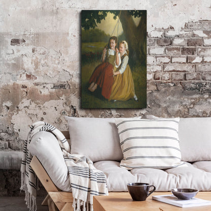 Luxe Metal Art 'Friendship' by David Lindsley, Metal Wall Art,24x36