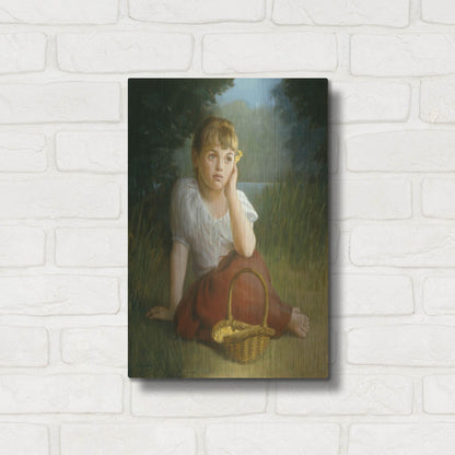 Luxe Metal Art 'Daydreamer' by David Lindsley, Metal Wall Art,12x16