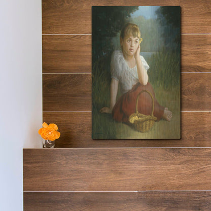 Luxe Metal Art 'Daydreamer' by David Lindsley, Metal Wall Art,12x16