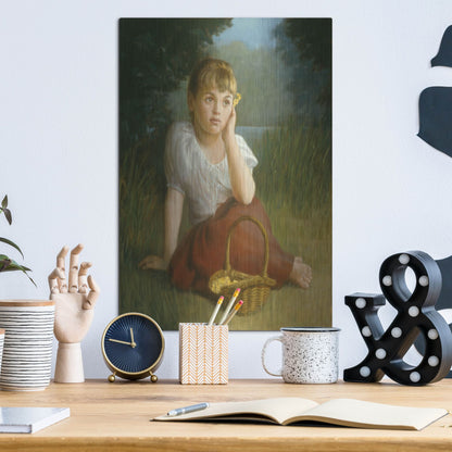 Luxe Metal Art 'Daydreamer' by David Lindsley, Metal Wall Art,12x16