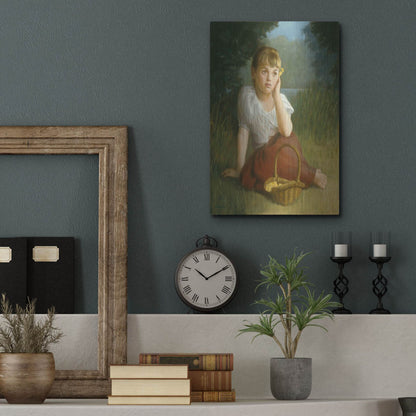 Luxe Metal Art 'Daydreamer' by David Lindsley, Metal Wall Art,12x16