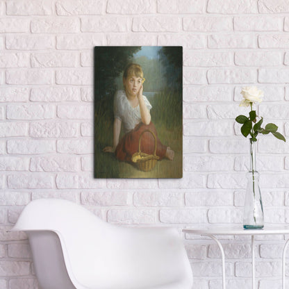 Luxe Metal Art 'Daydreamer' by David Lindsley, Metal Wall Art,16x24