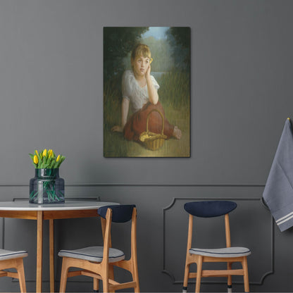 Luxe Metal Art 'Daydreamer' by David Lindsley, Metal Wall Art,24x36