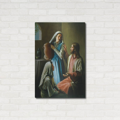 Luxe Metal Art 'Mary And Martha' by David Lindsley, Metal Wall Art,24x36