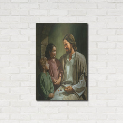 Luxe Metal Art 'Come Unto Me' by David Lindsley, Metal Wall Art,24x36