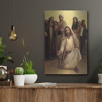 Luxe Metal Art 'The Healing Balm' by David Lindsley, Metal Wall Art,12x16