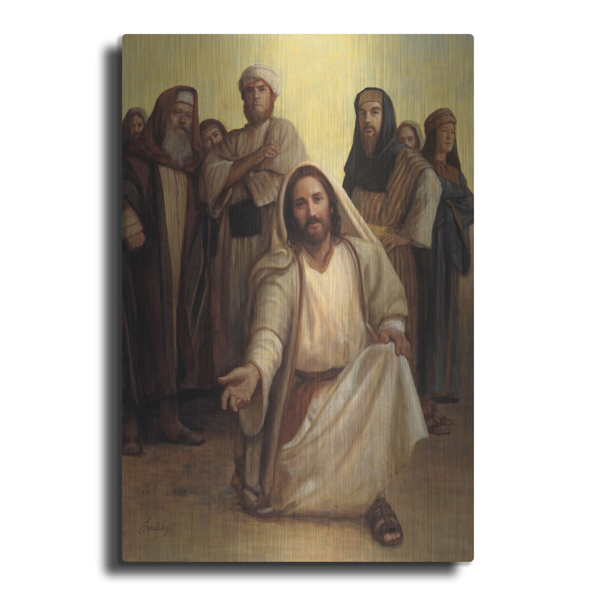Luxe Metal Art 'The Healing Balm' by David Lindsley, Metal Wall Art