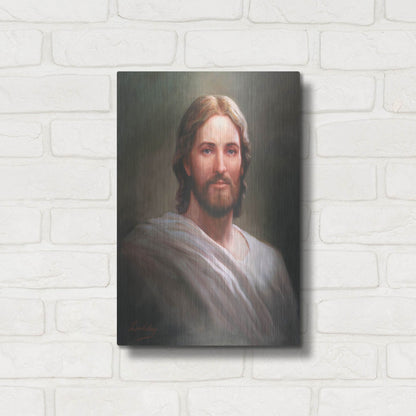 Luxe Metal Art 'Our Savior' by David Lindsley, Metal Wall Art,12x16