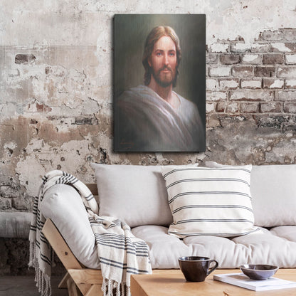 Luxe Metal Art 'Our Savior' by David Lindsley, Metal Wall Art,24x36
