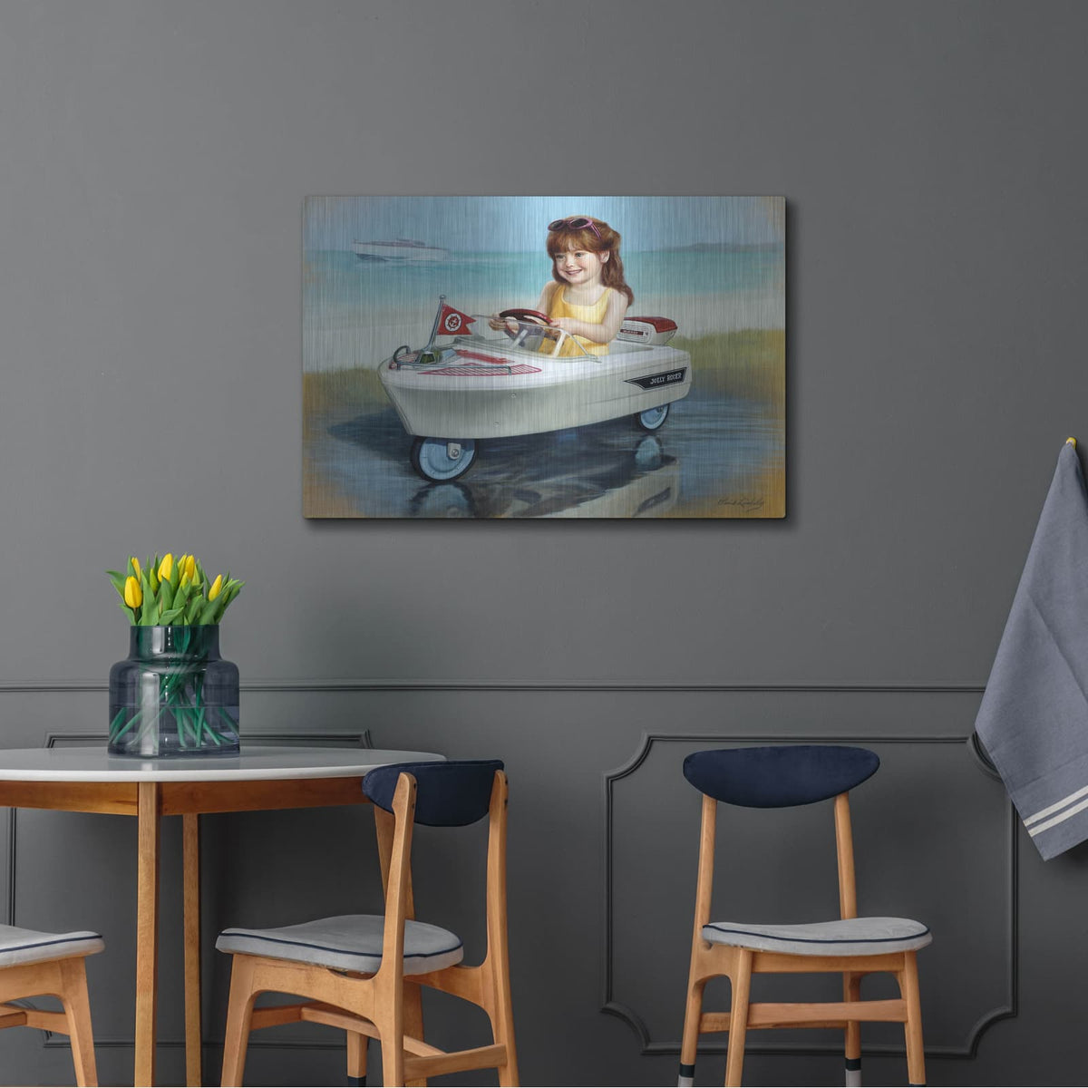 '1968 Murray Jolly Rodger' by David Lindsley – Metal Wall Art, 36x24 room view