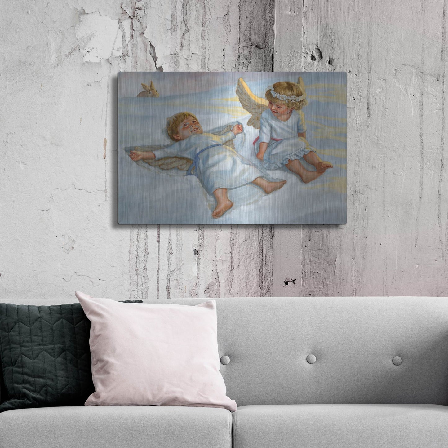 Luxe Metal Art 'December' by David Lindsley, Metal Wall Art,36x24