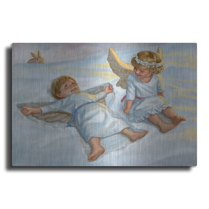 Luxe Metal Art 'December' by David Lindsley, Metal Wall Art