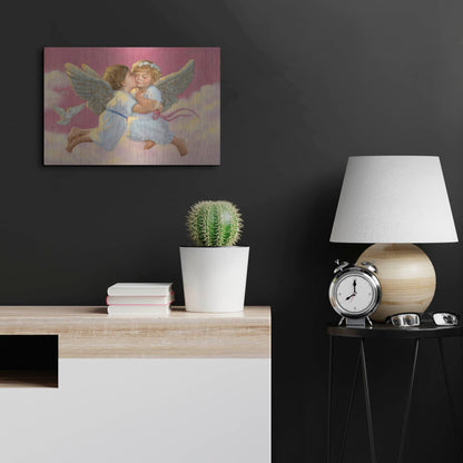 Luxe Metal Art 'February' by David Lindsley, Metal Wall Art,24x16