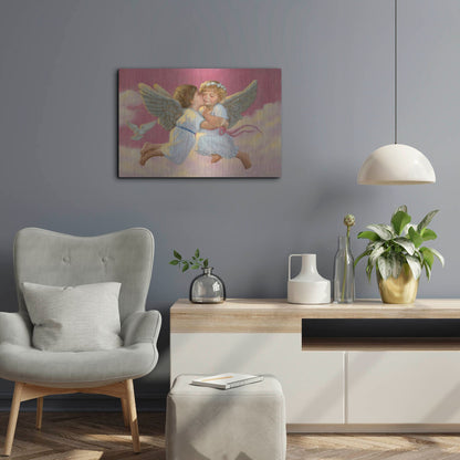 Luxe Metal Art 'February' by David Lindsley, Metal Wall Art,24x16
