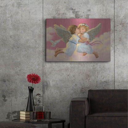 Luxe Metal Art 'February' by David Lindsley, Metal Wall Art,36x24