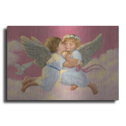 Luxe Metal Art 'February' by David Lindsley, Metal Wall Art