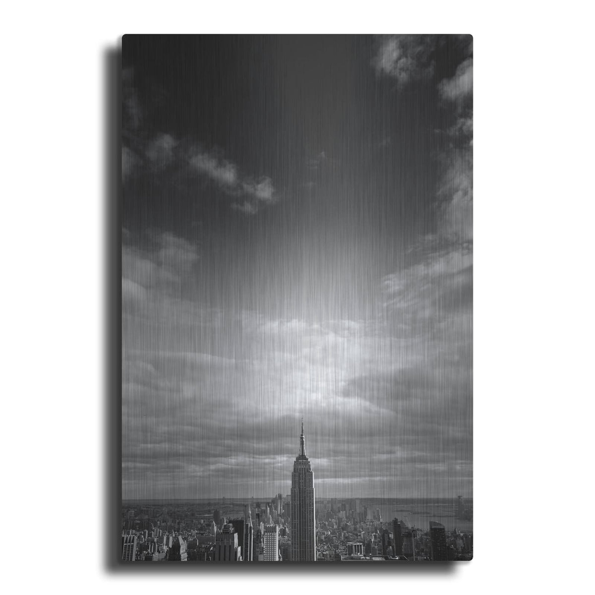 'NYC Manhattan Sky' by Nina Papiorek – Metal Wall Art