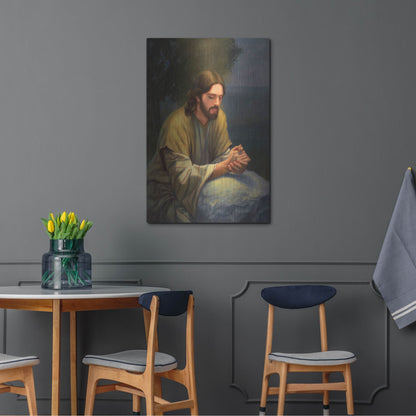 Luxe Metal Art 'The Intercession' by David Lindsley, Metal Wall Art,24x36