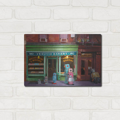 Luxe Metal Art 'Lost And Found' by Eric Joyner, Metal Wall Art,16x12