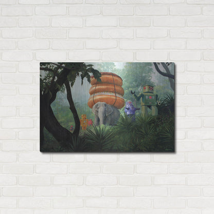 Luxe Metal Art 'On Tiger Mountain' by Eric Joyner, Metal Wall Art,36x24