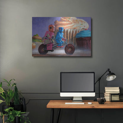 Luxe Metal Art 'Misty Path' by Eric Joyner, Metal Wall Art,36x24